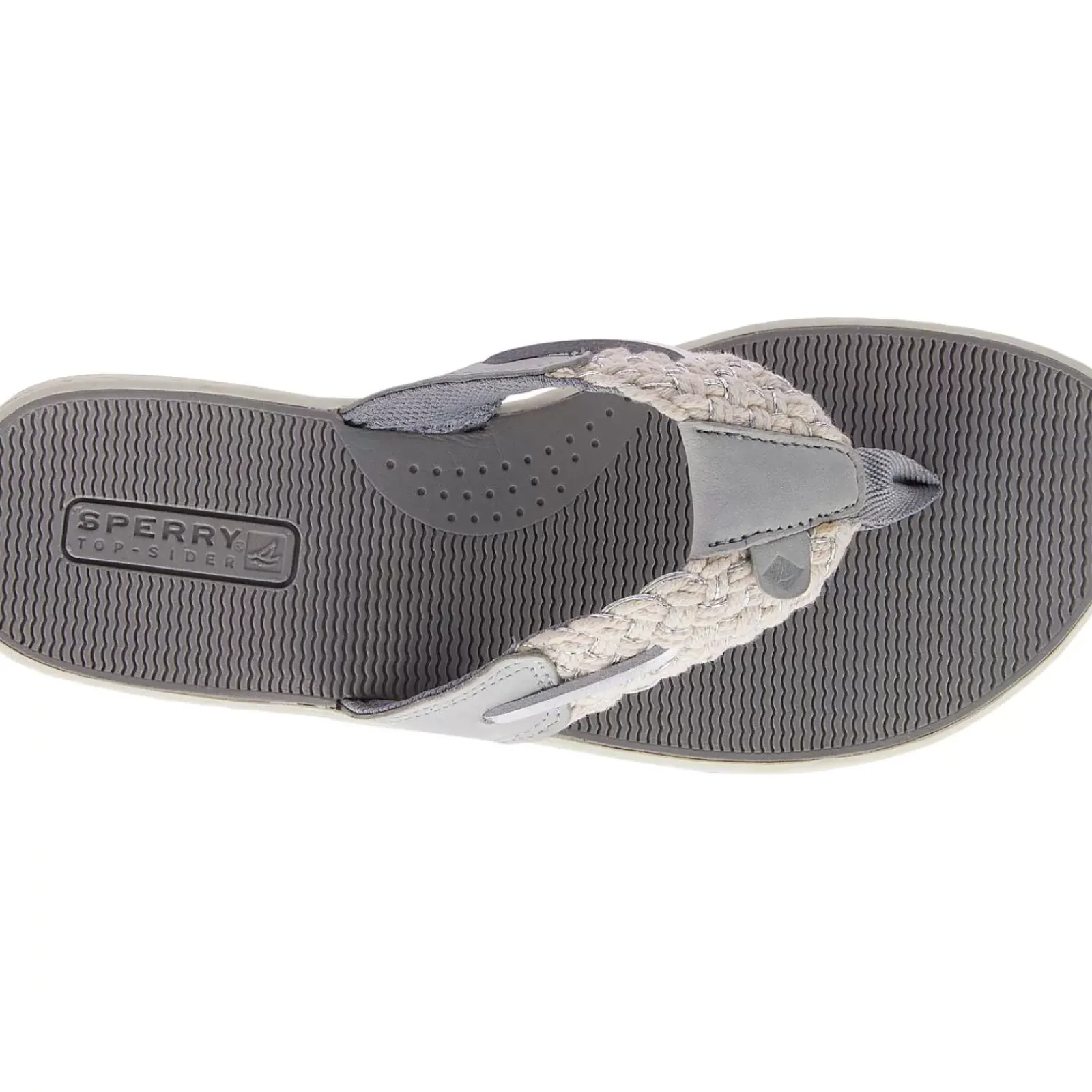 Sandals^Sperry Women's Parrotfish Sandal Light Grey/Silver