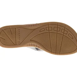 Sandals^Sperry Women's Parrotfish Sandal Light Grey/Silver