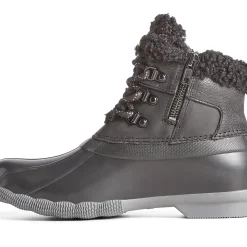 Saltwater Duck Boot|Sale^Sperry Women's Saltwater Alpine Leather Duck Boot Black
