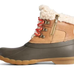 Saltwater Duck Boot|Sale^Sperry Women's Saltwater Alpine Leather Duck Boot Tan/Brown