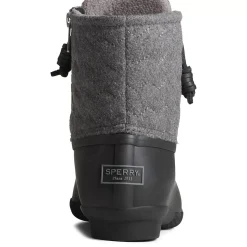 Saltwater Duck Boot|Sale^Sperry Women's Saltwater Chevron Wool Duck Boot Black