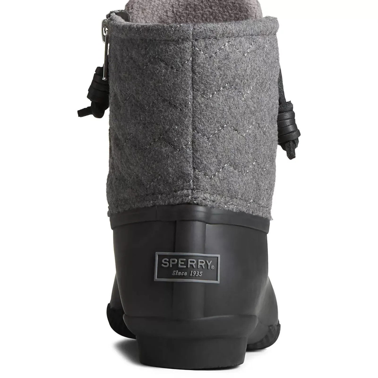 Saltwater Duck Boot|Sale^Sperry Women's Saltwater Chevron Wool Duck Boot Black