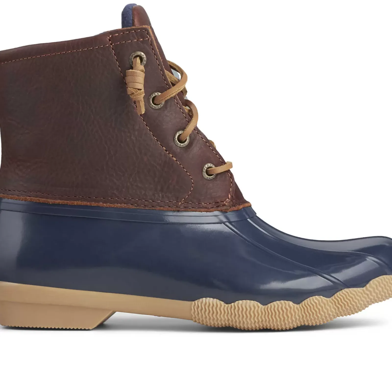Saltwater Duck Boot|Sale^Sperry Women's Saltwater Duck Boot Tan / Navy