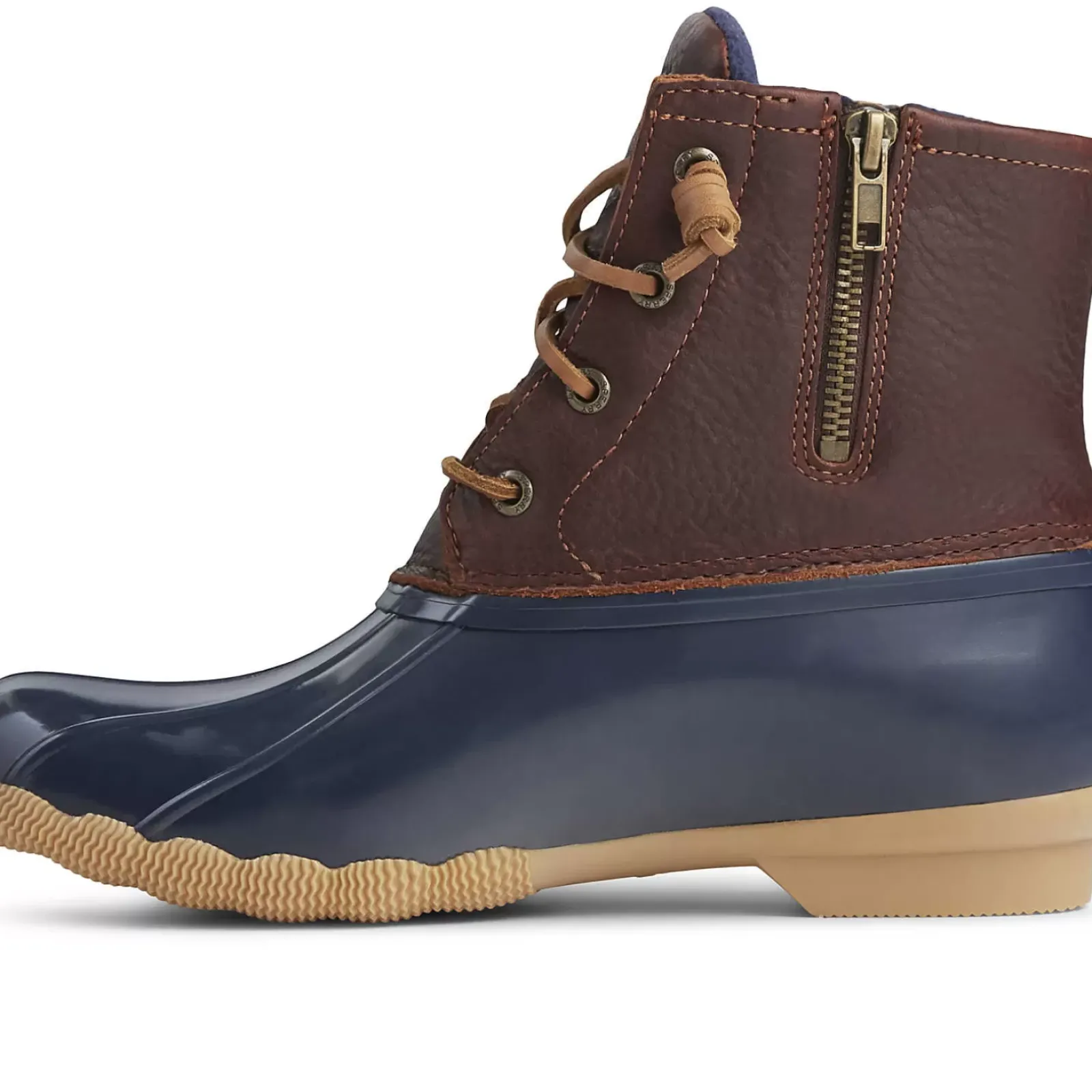 Saltwater Duck Boot|Sale^Sperry Women's Saltwater Duck Boot Tan / Navy