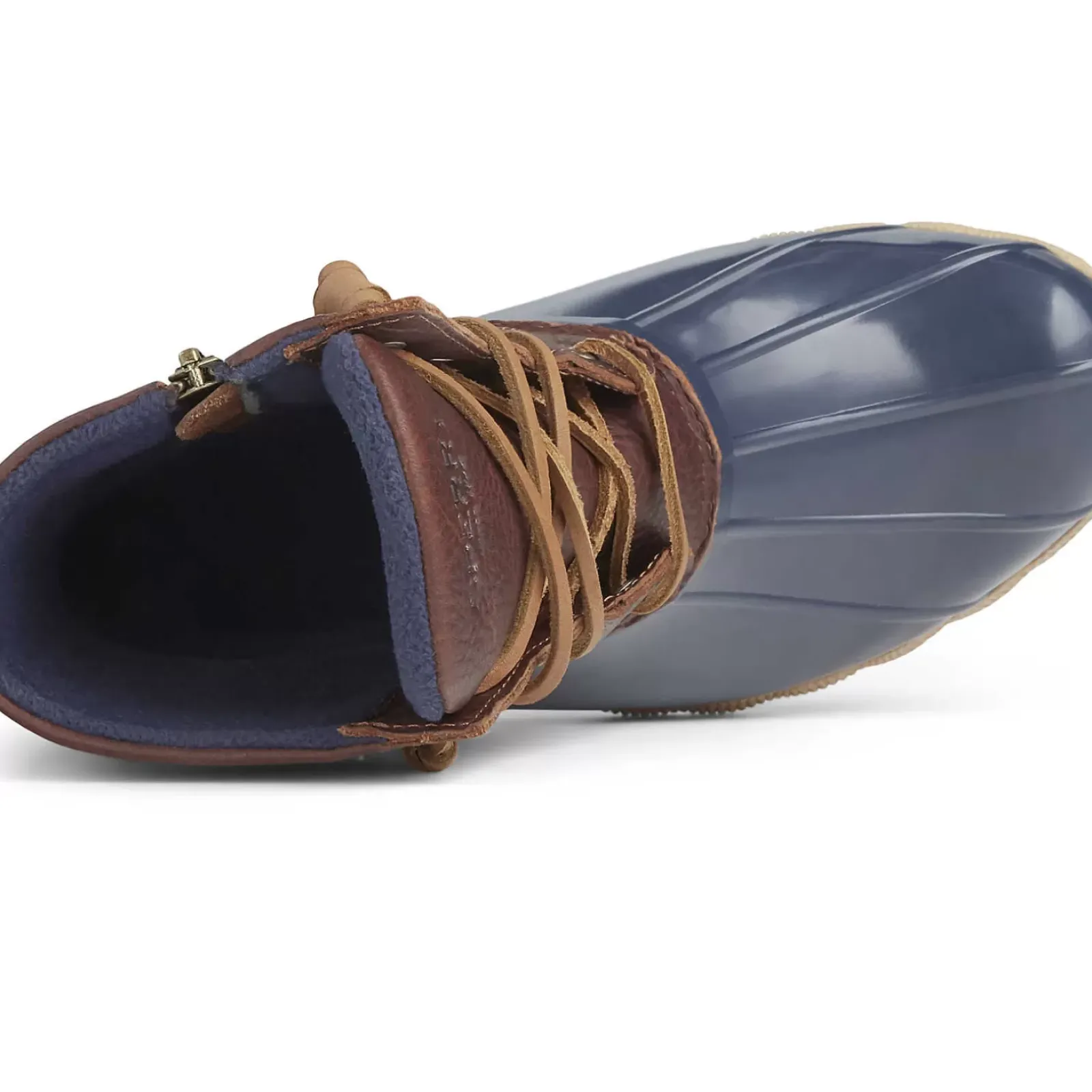 Saltwater Duck Boot|Sale^Sperry Women's Saltwater Duck Boot Tan / Navy