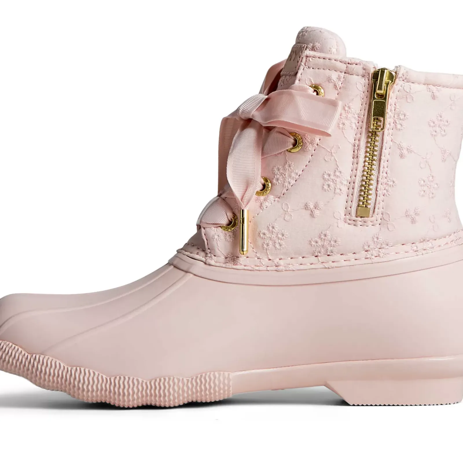 Saltwater Duck Boot|Sale^Sperry Women's Saltwater Eyelet Duck Boot Pink
