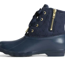 Saltwater Duck Boot|Sale^Sperry Women's Saltwater Eyelet Duck Boot Navy