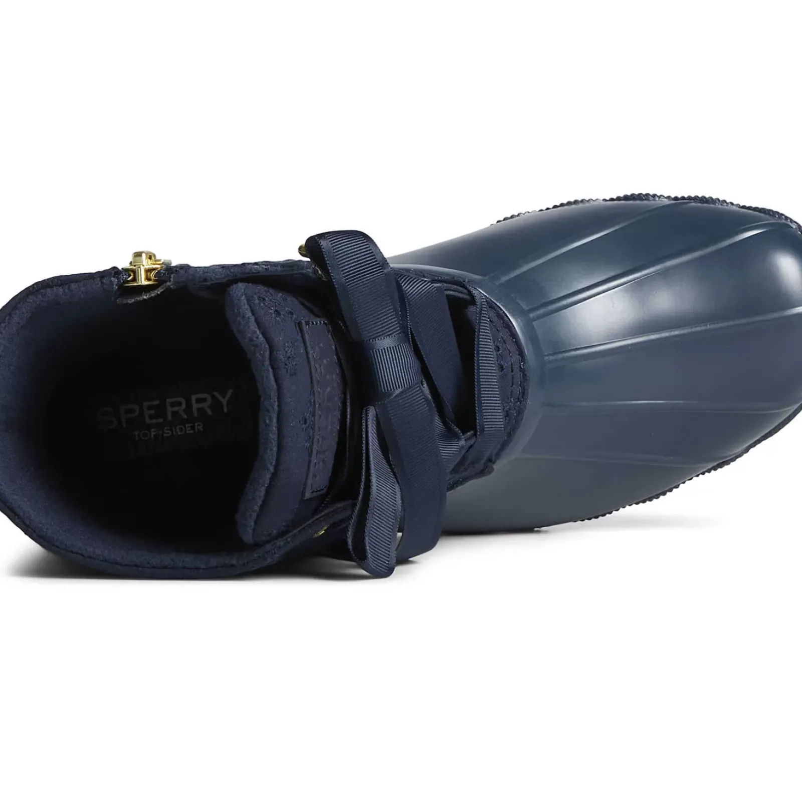 Saltwater Duck Boot|Sale^Sperry Women's Saltwater Eyelet Duck Boot Navy