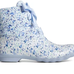 Saltwater Duck Boot|Sale^Sperry Women's Saltwater Floral Duck Boot Blue