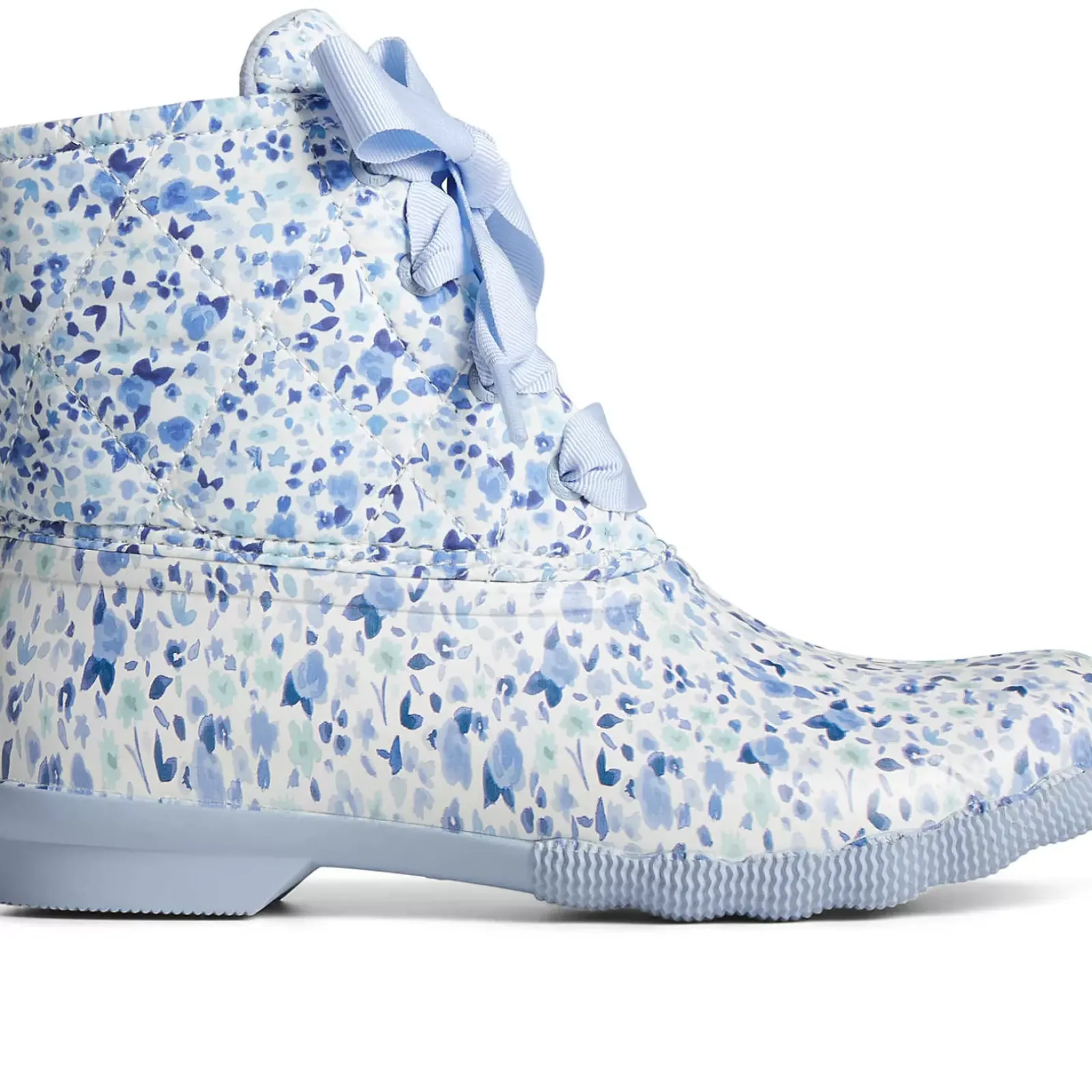 Saltwater Duck Boot|Sale^Sperry Women's Saltwater Floral Duck Boot Blue