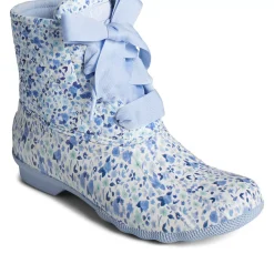 Saltwater Duck Boot|Sale^Sperry Women's Saltwater Floral Duck Boot Blue