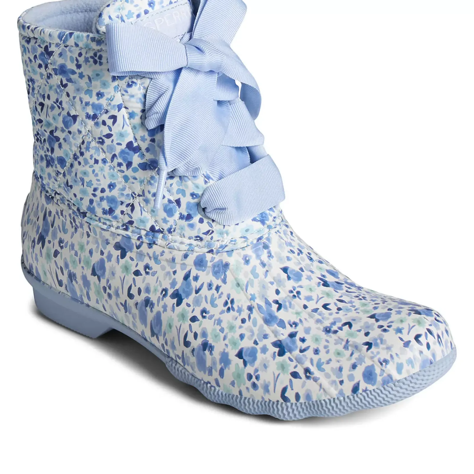 Saltwater Duck Boot|Sale^Sperry Women's Saltwater Floral Duck Boot Blue