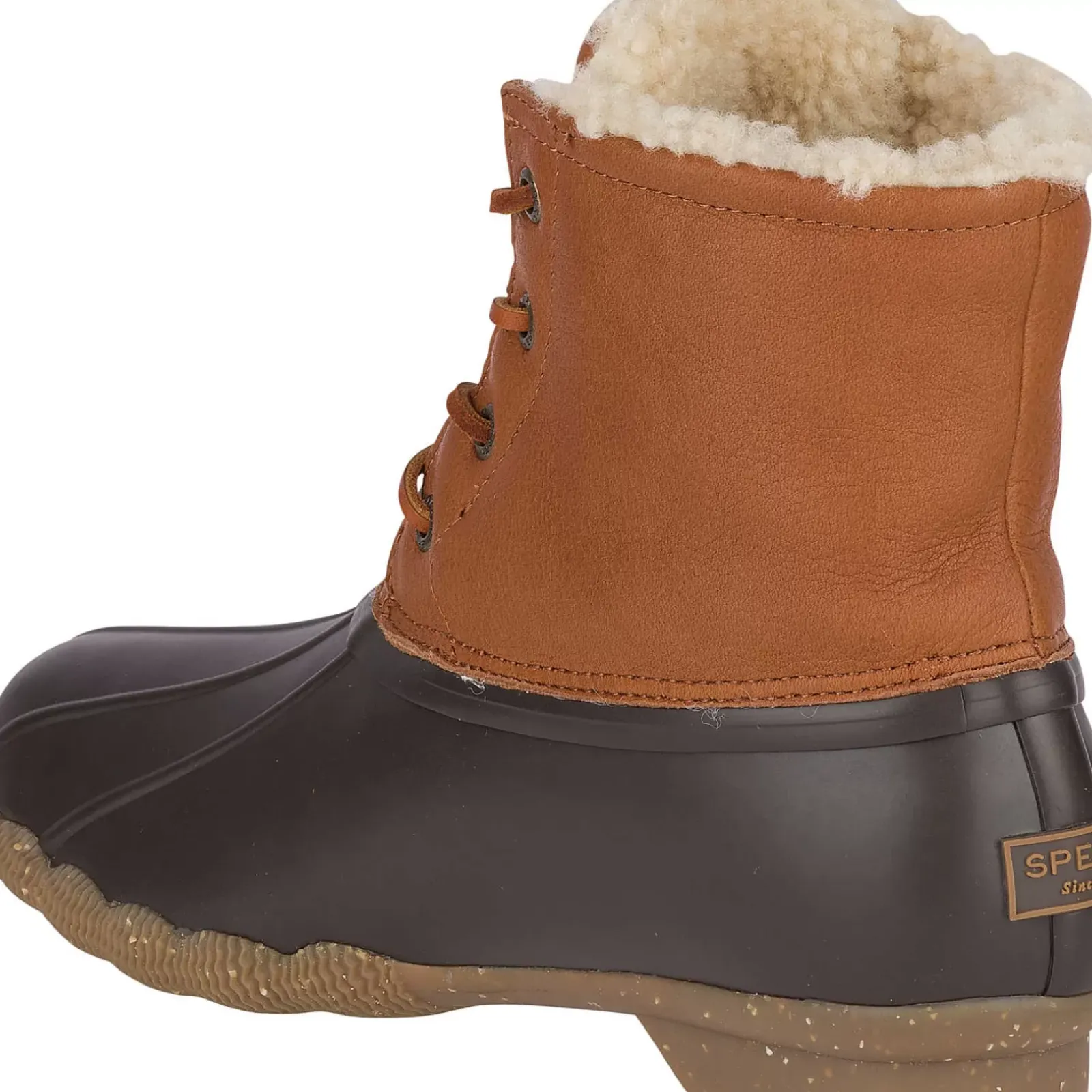 Saltwater Duck Boot|Sale^Sperry Women's Saltwater Luxe Leather Thinsulate™ Duck Boot Tan