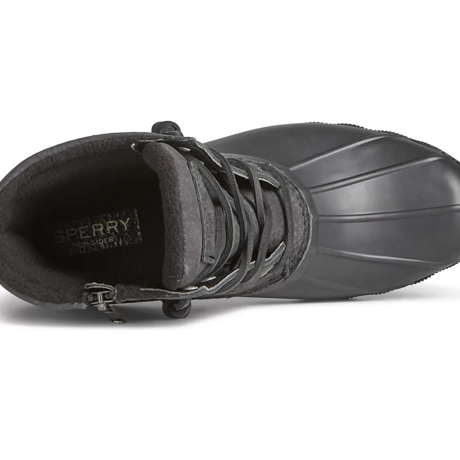 Saltwater Duck Boot|Sale^Sperry Women's Saltwater Mainsail Leather Duck Boot Black