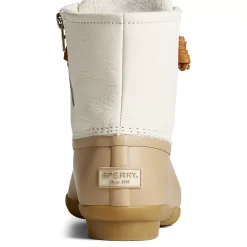 Saltwater Duck Boot|Sale^Sperry Women's Saltwater Mainsail Leather Duck Boot Cream
