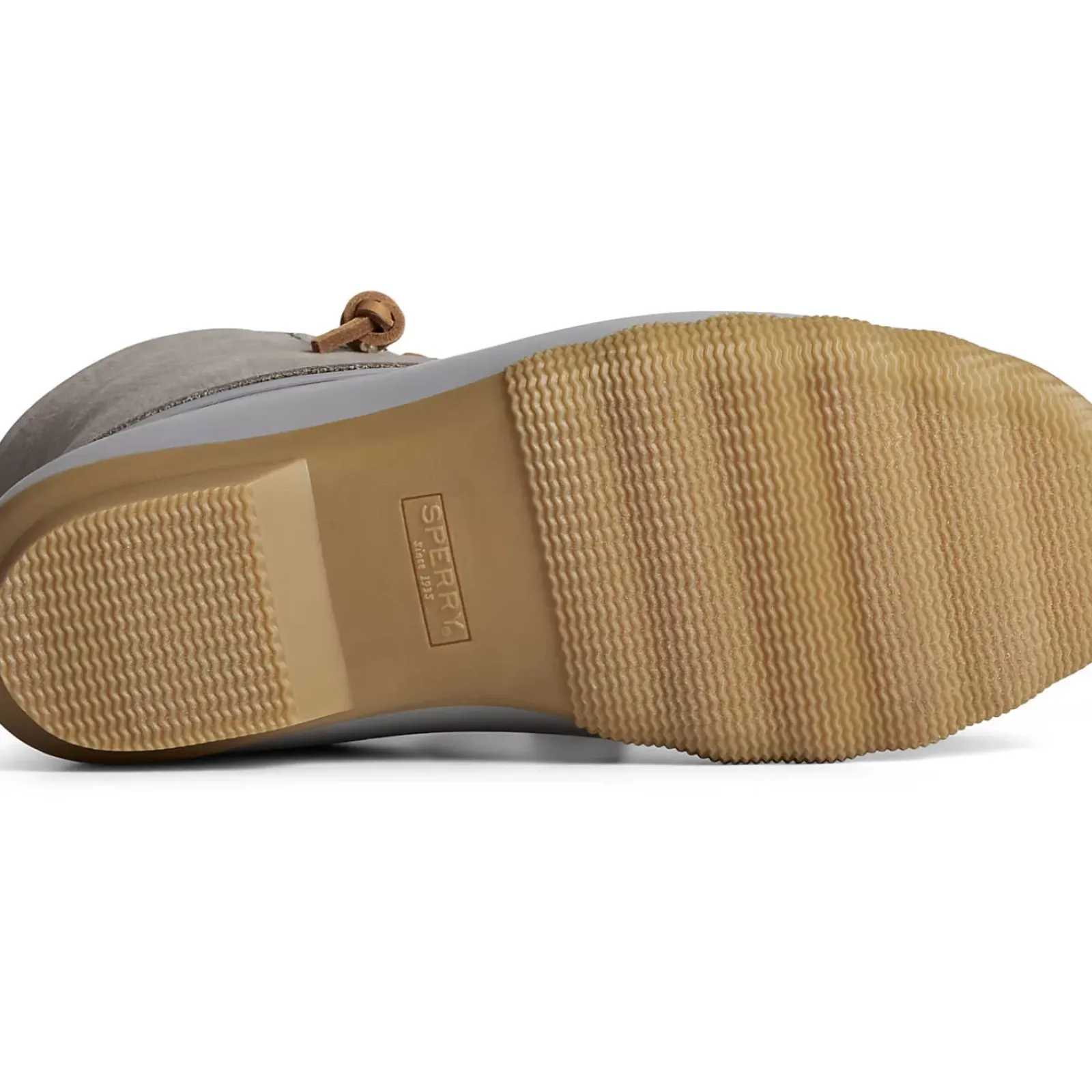 Saltwater Duck Boot|Sale^Sperry Women's Saltwater Mainsail Leather Duck Boot Grey