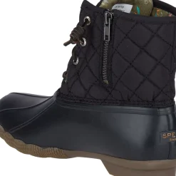Saltwater Duck Boot|Sale^Sperry Women's Saltwater Quilted Duck Boot Black