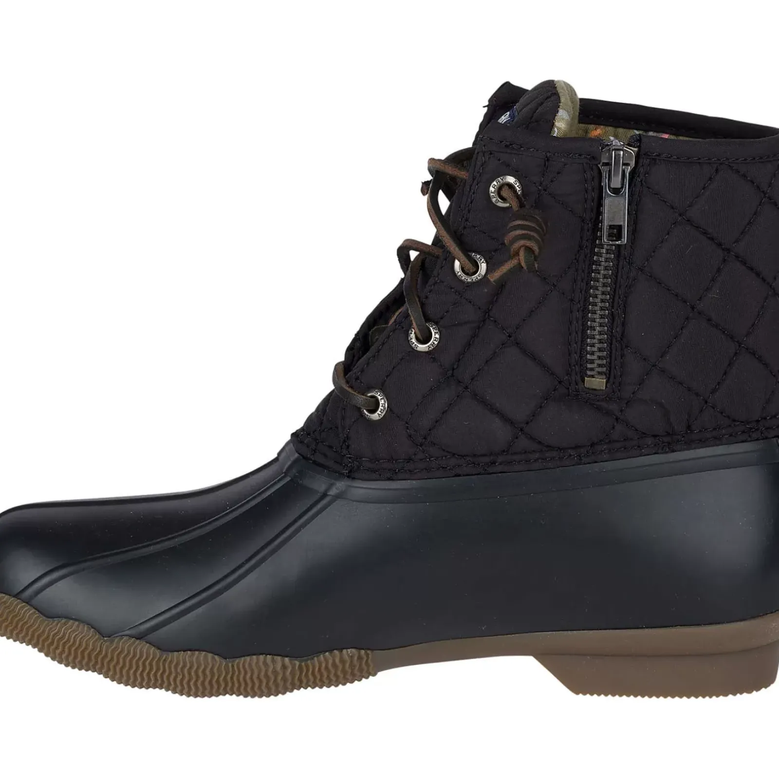 Saltwater Duck Boot|Sale^Sperry Women's Saltwater Quilted Duck Boot Black