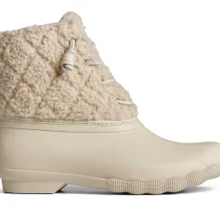 Saltwater Duck Boot|Sale^Sperry Women's Saltwater Sherpa Duck Boot Off White