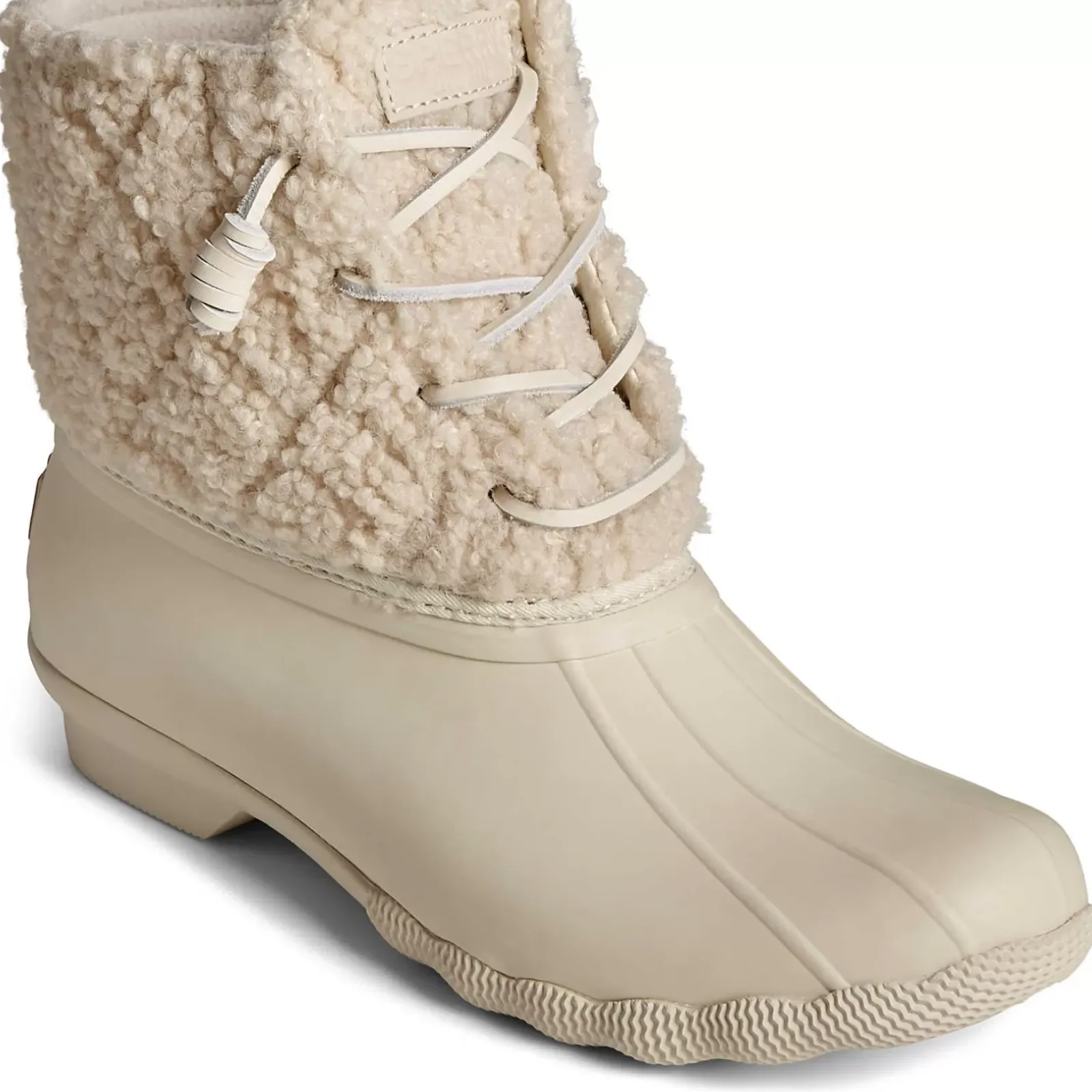 Saltwater Duck Boot|Sale^Sperry Women's Saltwater Sherpa Duck Boot Off White