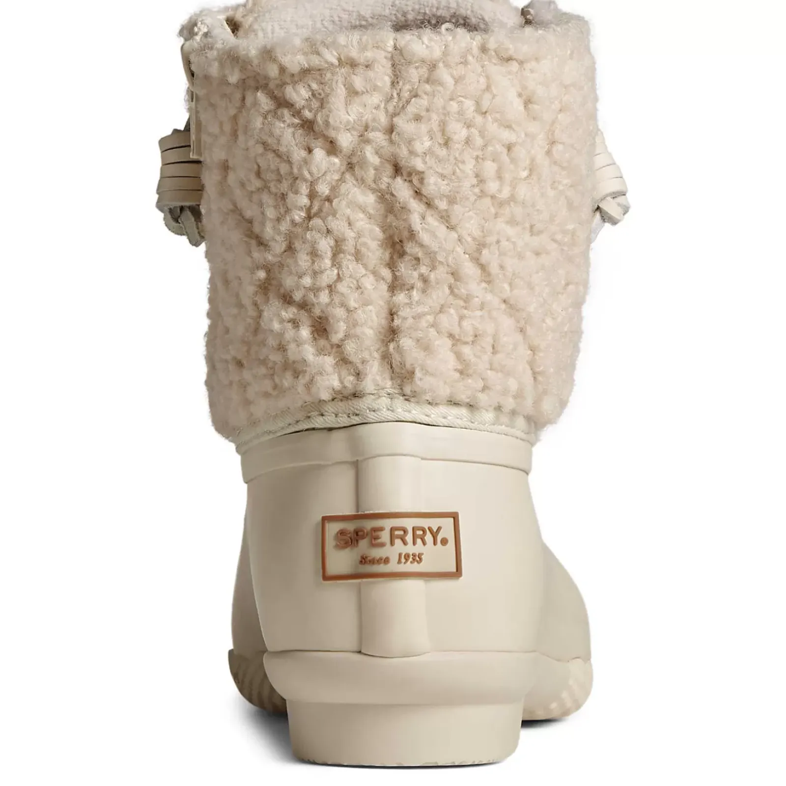 Saltwater Duck Boot|Sale^Sperry Women's Saltwater Sherpa Duck Boot Off White
