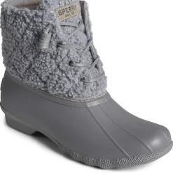 Saltwater Duck Boot|Sale^Sperry Women's Saltwater Sherpa Duck Boot Grey
