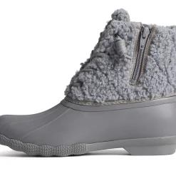 Saltwater Duck Boot|Sale^Sperry Women's Saltwater Sherpa Duck Boot Grey