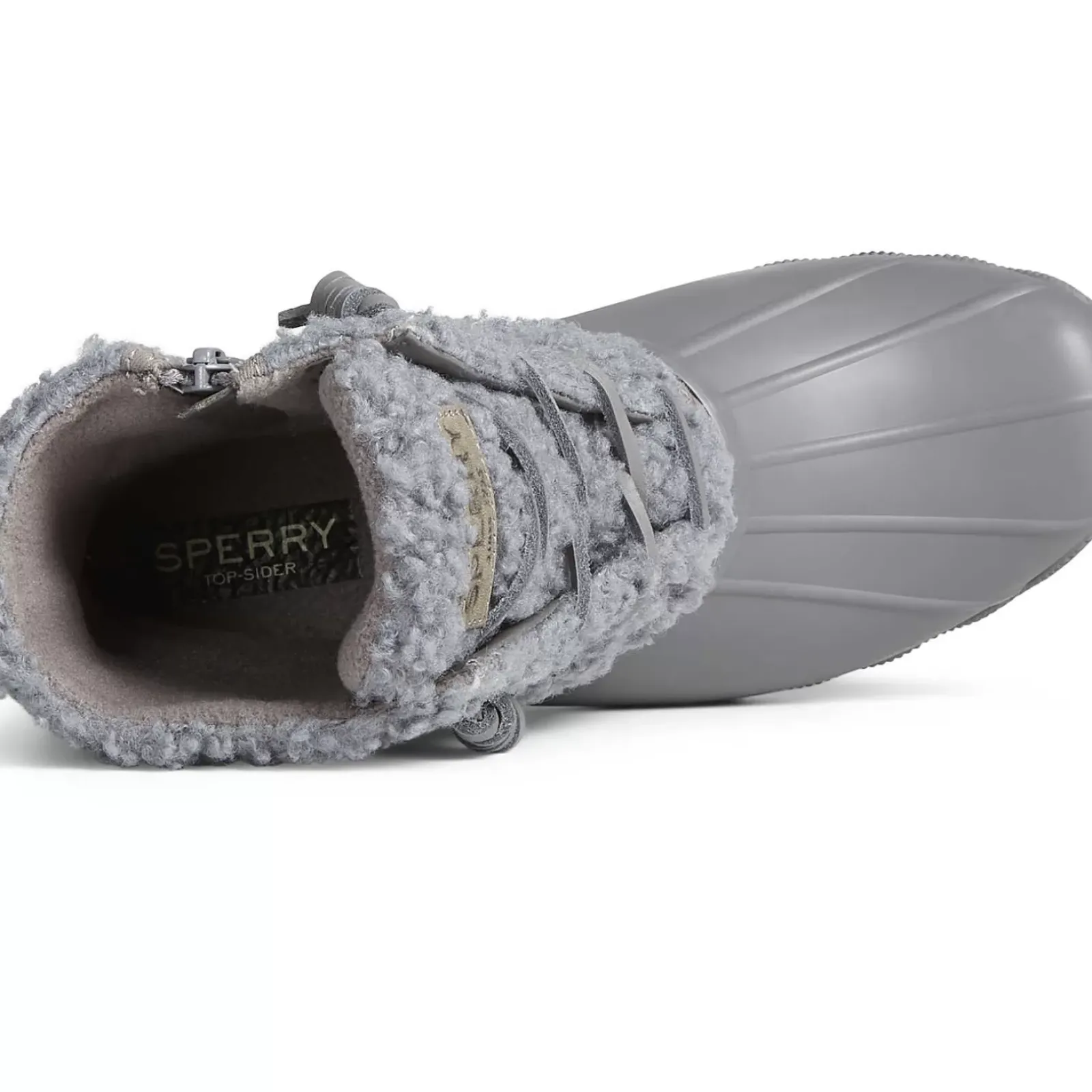 Saltwater Duck Boot|Sale^Sperry Women's Saltwater Sherpa Duck Boot Grey