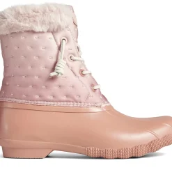 Saltwater Duck Boot|Sale^Sperry Women's Saltwater Shibori Duck Boot Rose