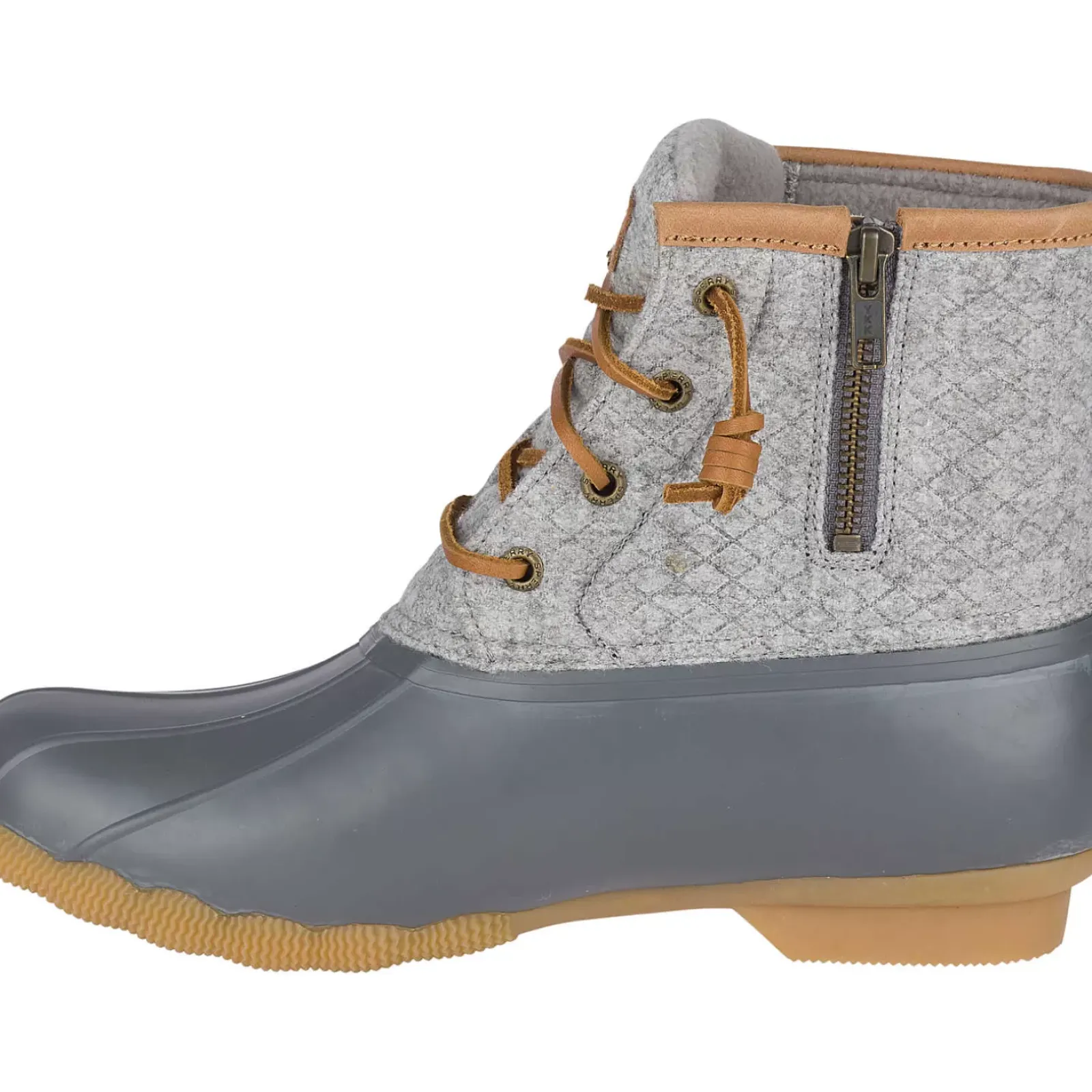 Saltwater Duck Boot|Sale^Sperry Women's Saltwater Wool Embossed Thinsulate™ Duck Boot Grey