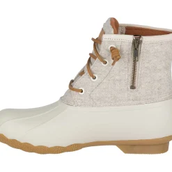 Saltwater Duck Boot|Sale^Sperry Women's Saltwater Wool Embossed Thinsulate™ Duck Boot Oat
