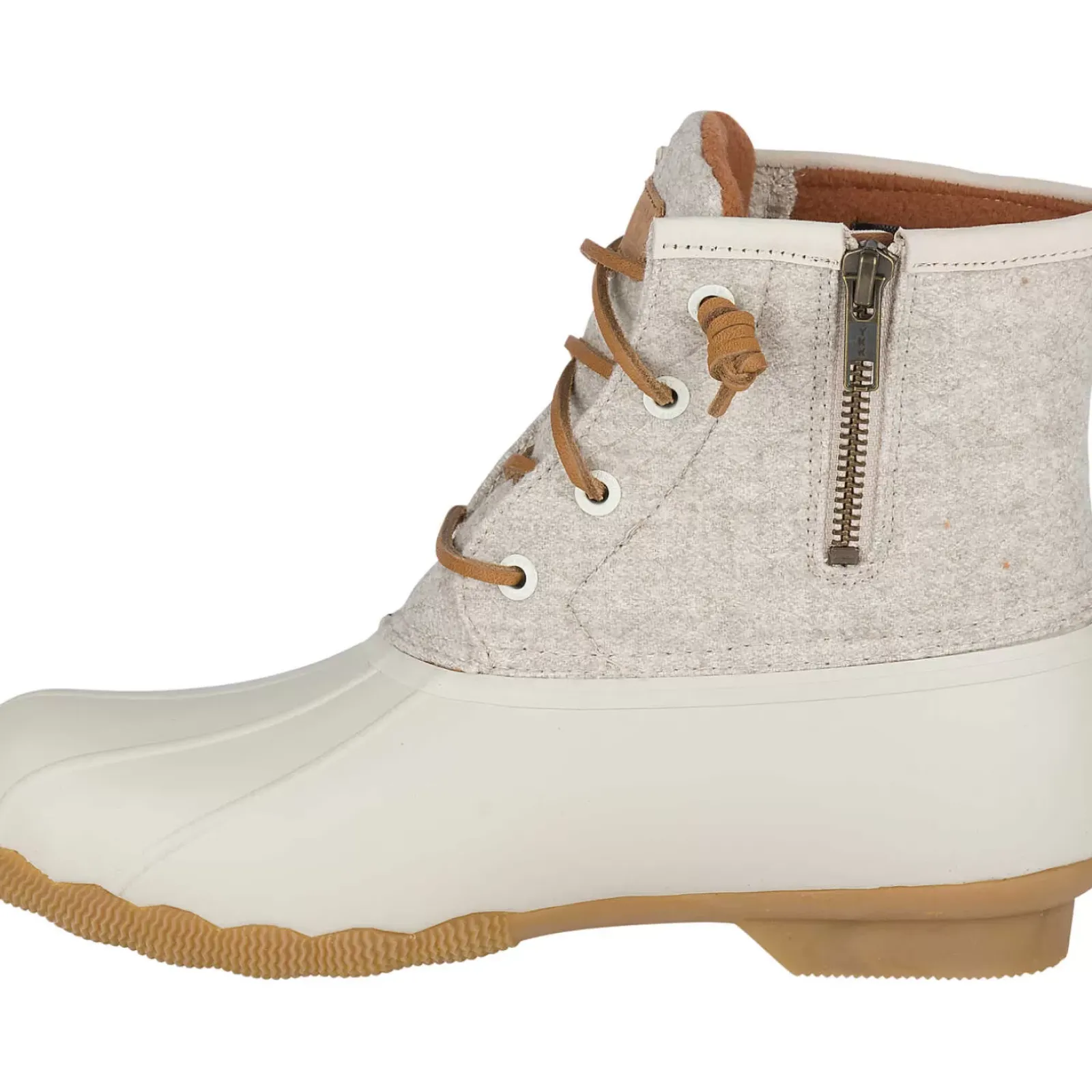 Saltwater Duck Boot|Sale^Sperry Women's Saltwater Wool Embossed Thinsulate™ Duck Boot Oat