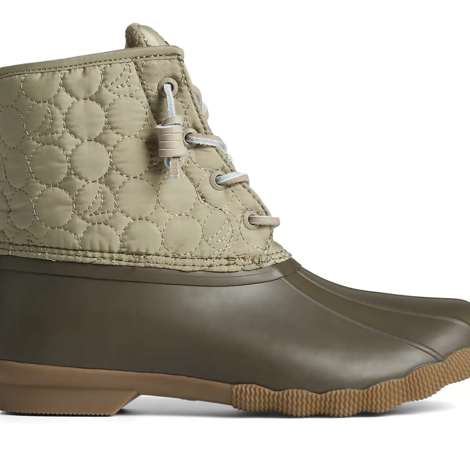 Saltwater Duck Boot|Sale^Sperry Women's Saltwater™ Circle Nylon Duck Boot Olive