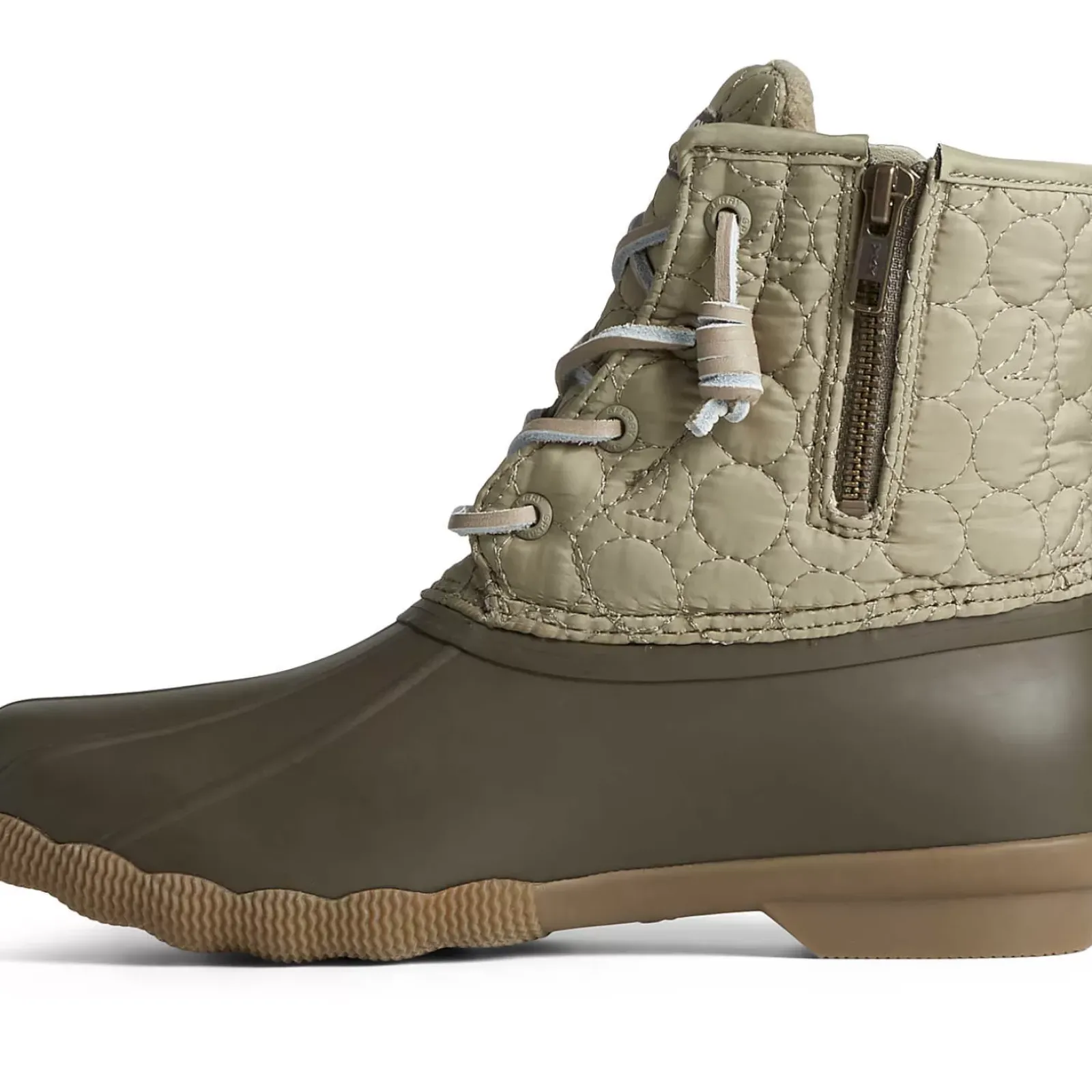 Saltwater Duck Boot|Sale^Sperry Women's Saltwater™ Circle Nylon Duck Boot Olive