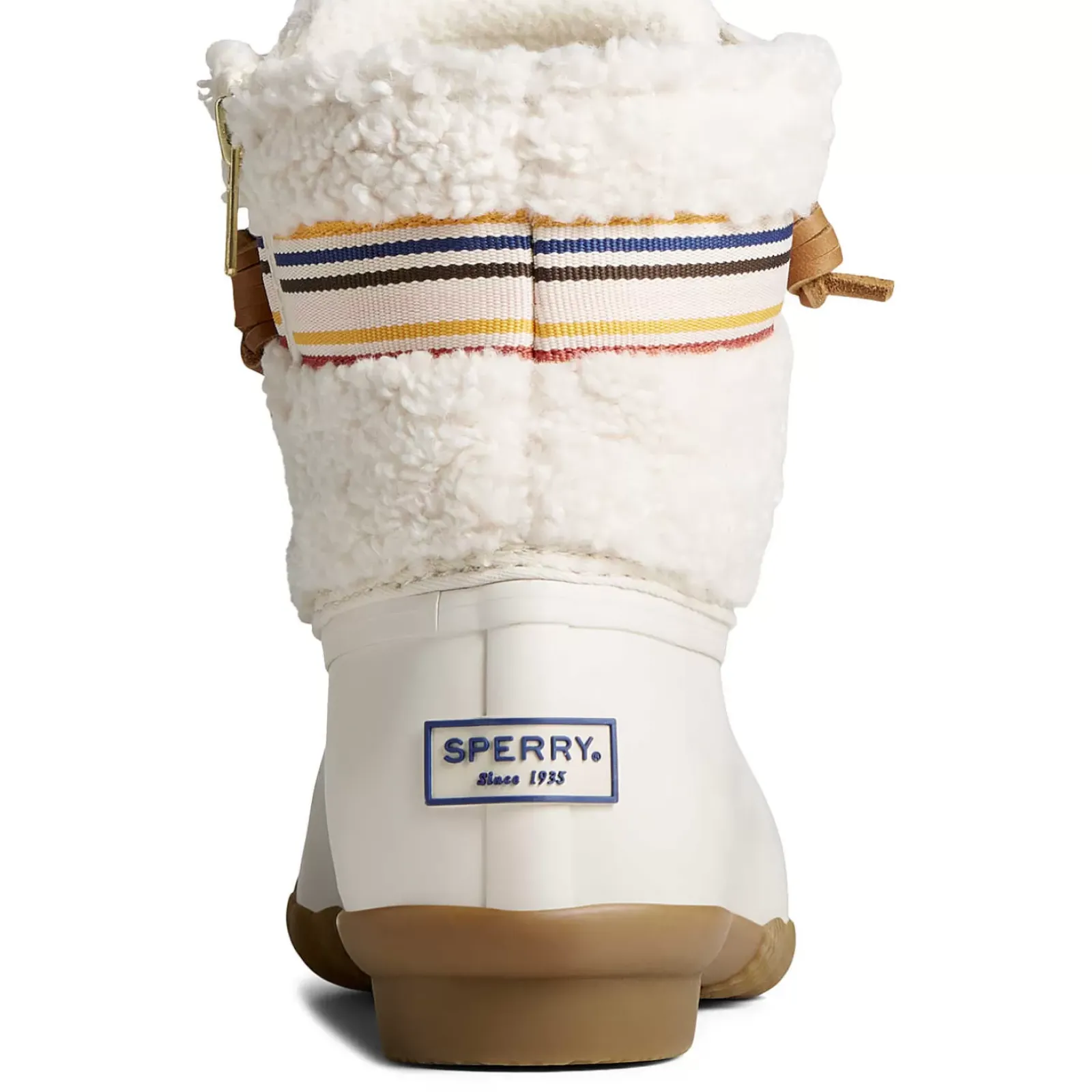 Saltwater Duck Boot|Sale^Sperry Women's Saltwater™ Rainbow Sherpa Duck Boot Ivory