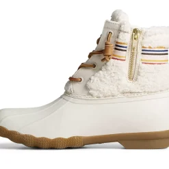 Saltwater Duck Boot|Sale^Sperry Women's Saltwater™ Rainbow Sherpa Duck Boot Ivory
