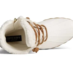 Saltwater Duck Boot|Sale^Sperry Women's Saltwater™ Rainbow Sherpa Duck Boot Ivory