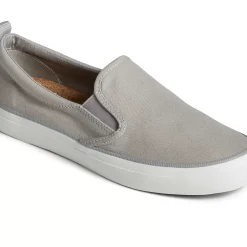 SeaCycled|Sale^Sperry Women's SeaCycled&trade; Crest Twin Gore Canvas Sneaker Grey