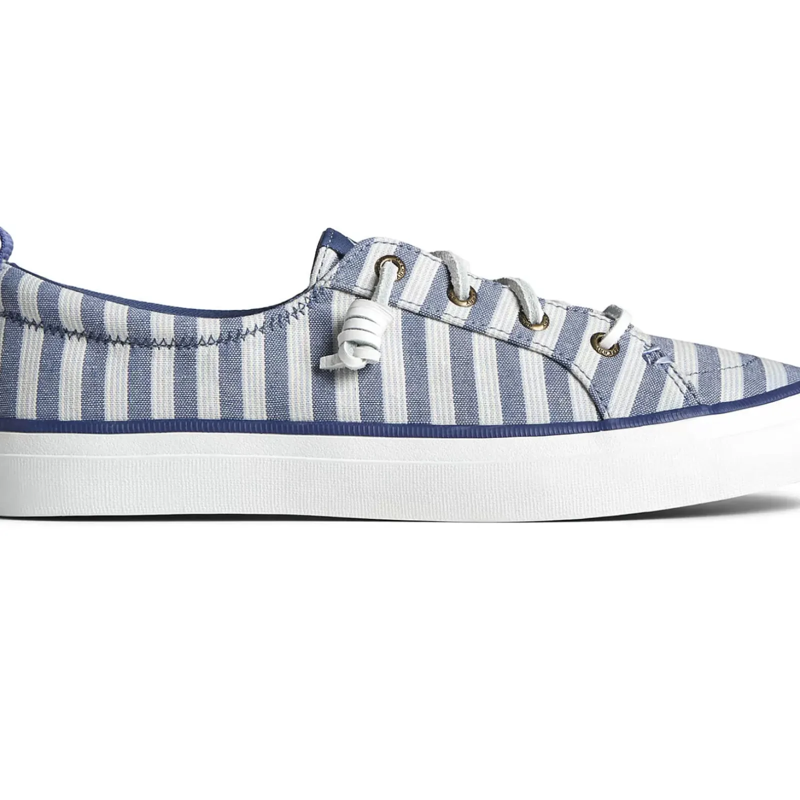 SeaCycled|Sale^Sperry Women's SeaCycled™ Crest Vibe Striped Textile Sneaker Navy