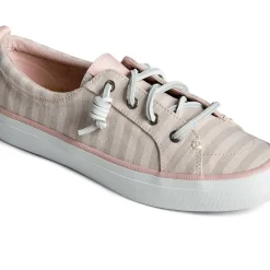 SeaCycled|Sale^Sperry Women's SeaCycled&trade; Crest Vibe Striped Textile Sneaker Grey