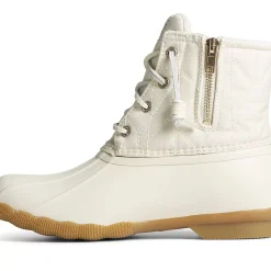 Saltwater Duck Boot|SeaCycled^Sperry Women's SeaCycled™ Saltwater Nylon Duck Boot Ivory