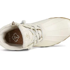 Saltwater Duck Boot|SeaCycled^Sperry Women's SeaCycled™ Saltwater Nylon Duck Boot Ivory