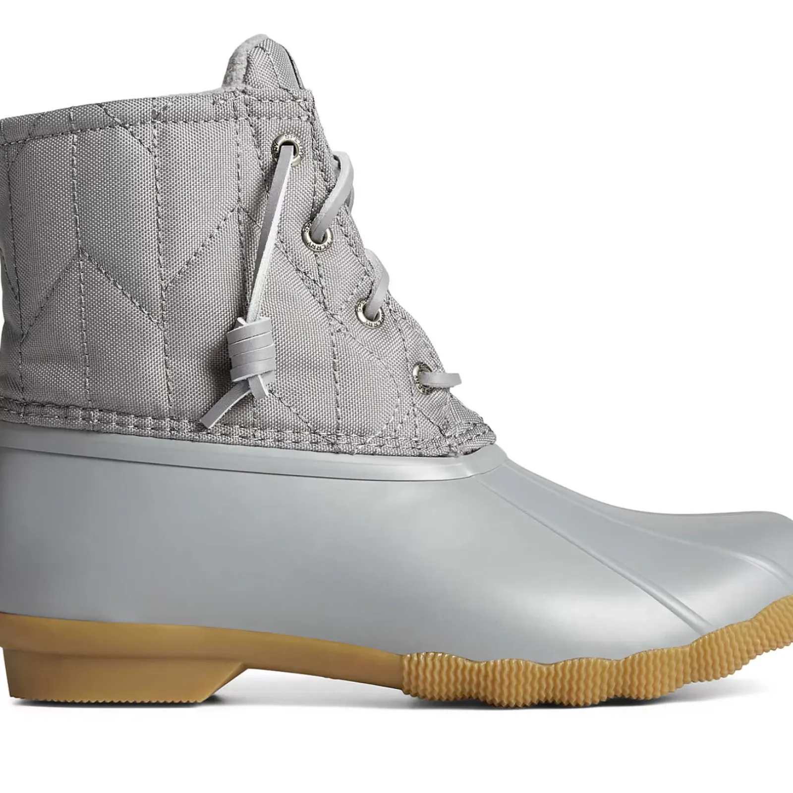 Saltwater Duck Boot|SeaCycled^Sperry Women's SeaCycled™ Saltwater Nylon Duck Boot Grey