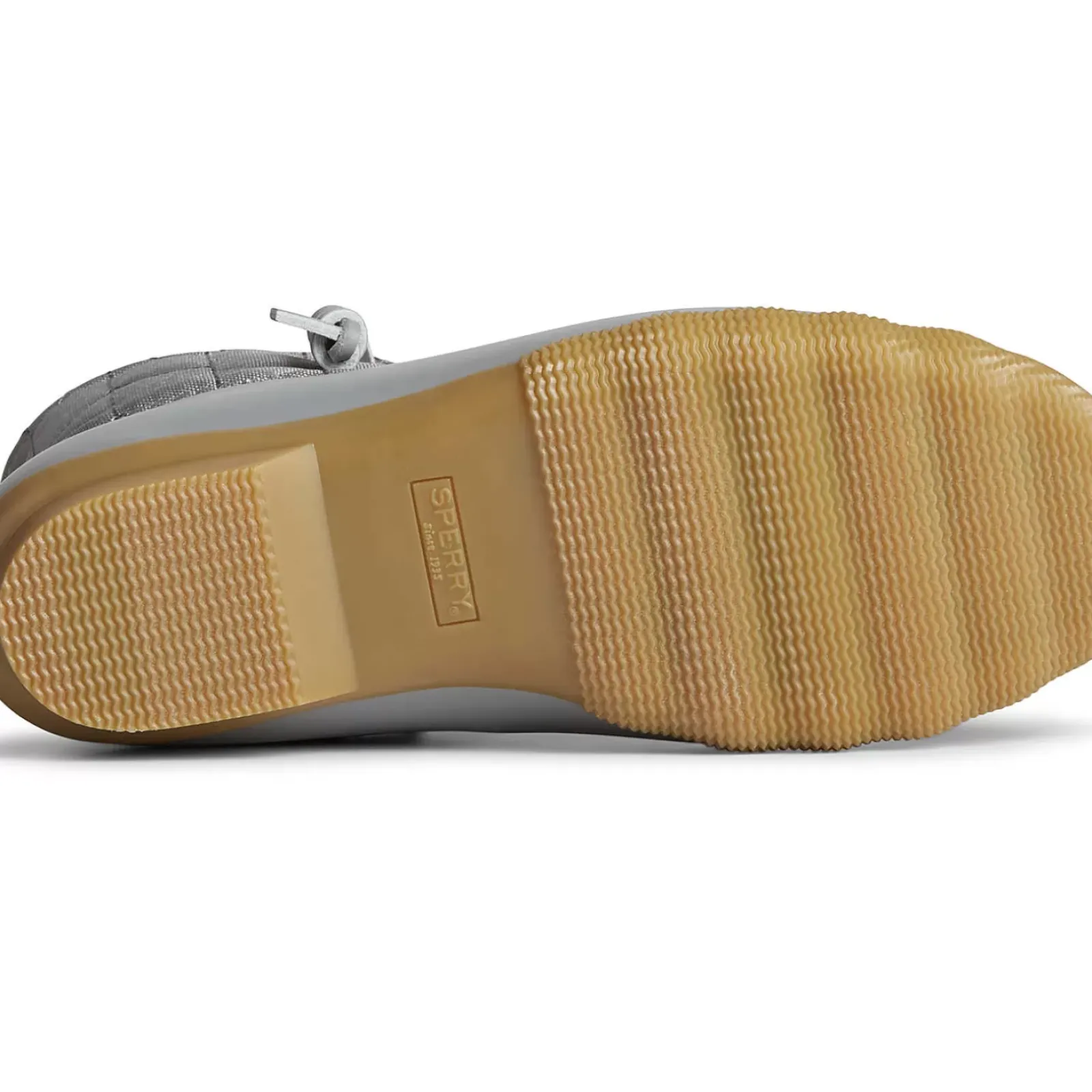 Saltwater Duck Boot|SeaCycled^Sperry Women's SeaCycled™ Saltwater Nylon Duck Boot Grey