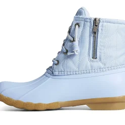 Saltwater Duck Boot|SeaCycled^Sperry Women's SeaCycled™ Saltwater Nylon Duck Boot Light Blue