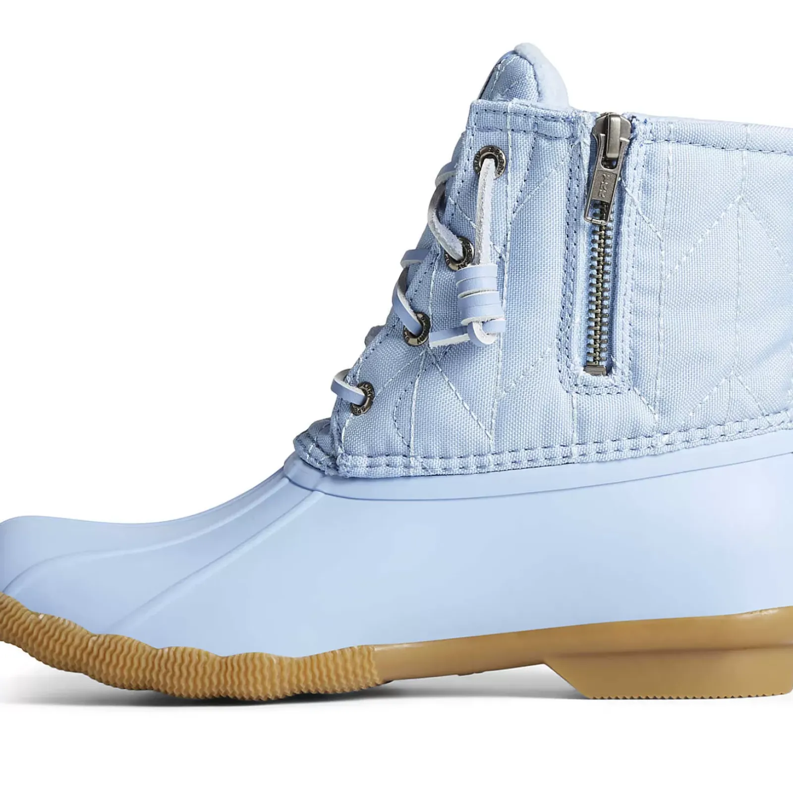 Saltwater Duck Boot|SeaCycled^Sperry Women's SeaCycled™ Saltwater Nylon Duck Boot Light Blue