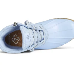 Saltwater Duck Boot|SeaCycled^Sperry Women's SeaCycled™ Saltwater Nylon Duck Boot Light Blue