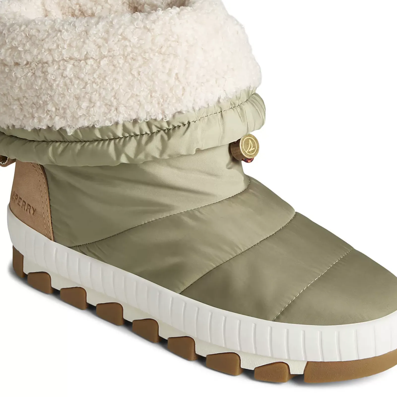 Torrent Boot|SeaCycled^Sperry Women's Seacycled™ Torrent Fold Down Boot Olive