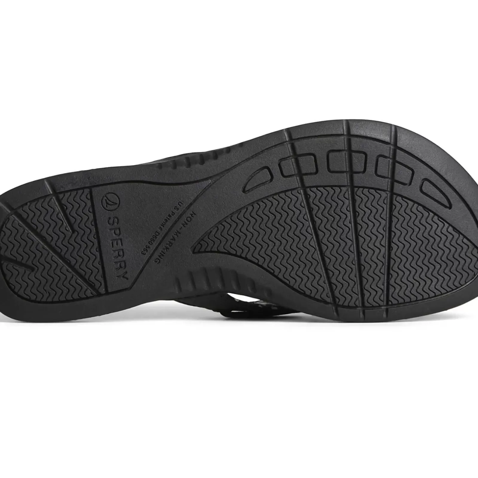Sandals|Shoes^Sperry Women's Seafish Leather Flip Flop Black