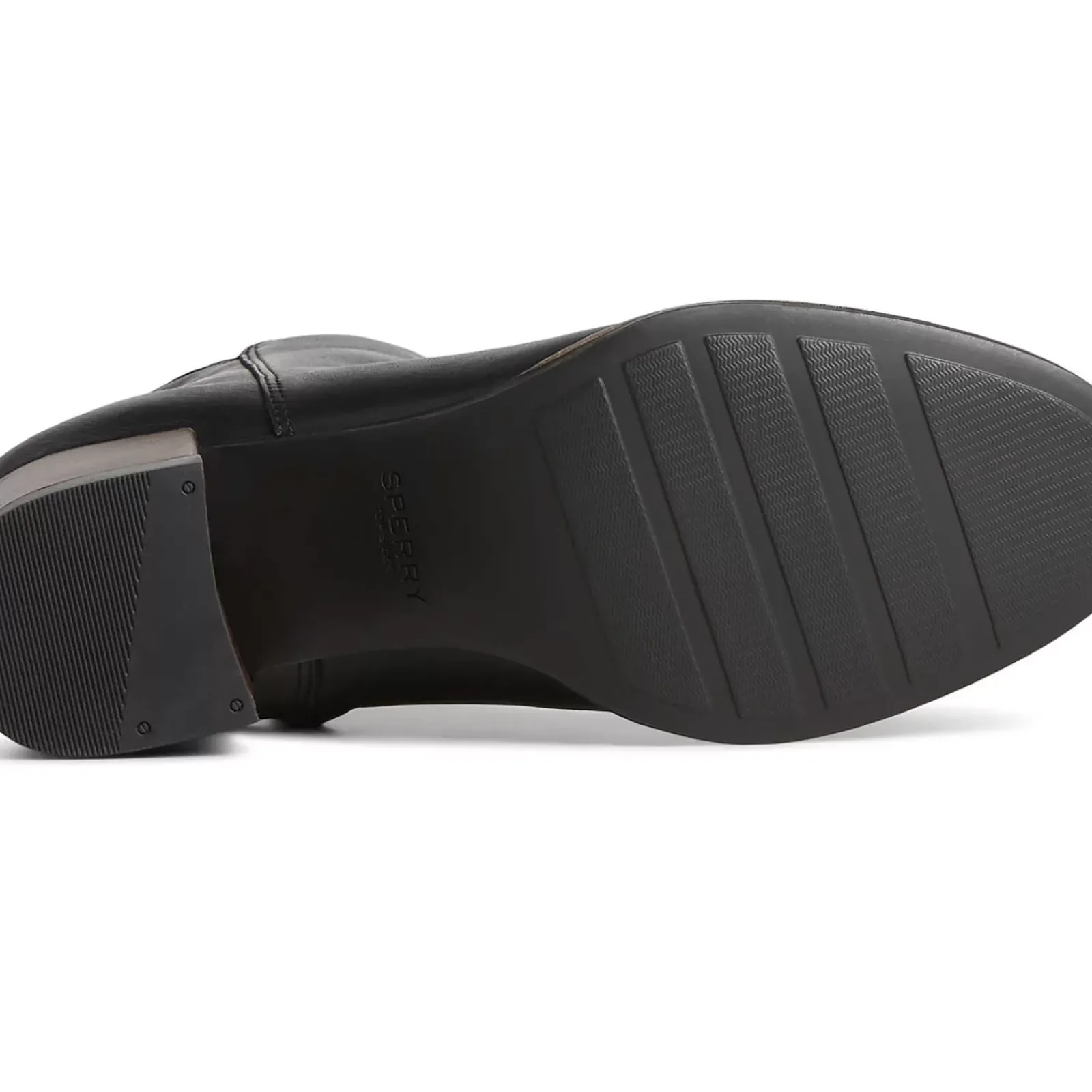 Seaport|Sale^Sperry Women's Seaport Heel Water Resistant Leather Boot Black